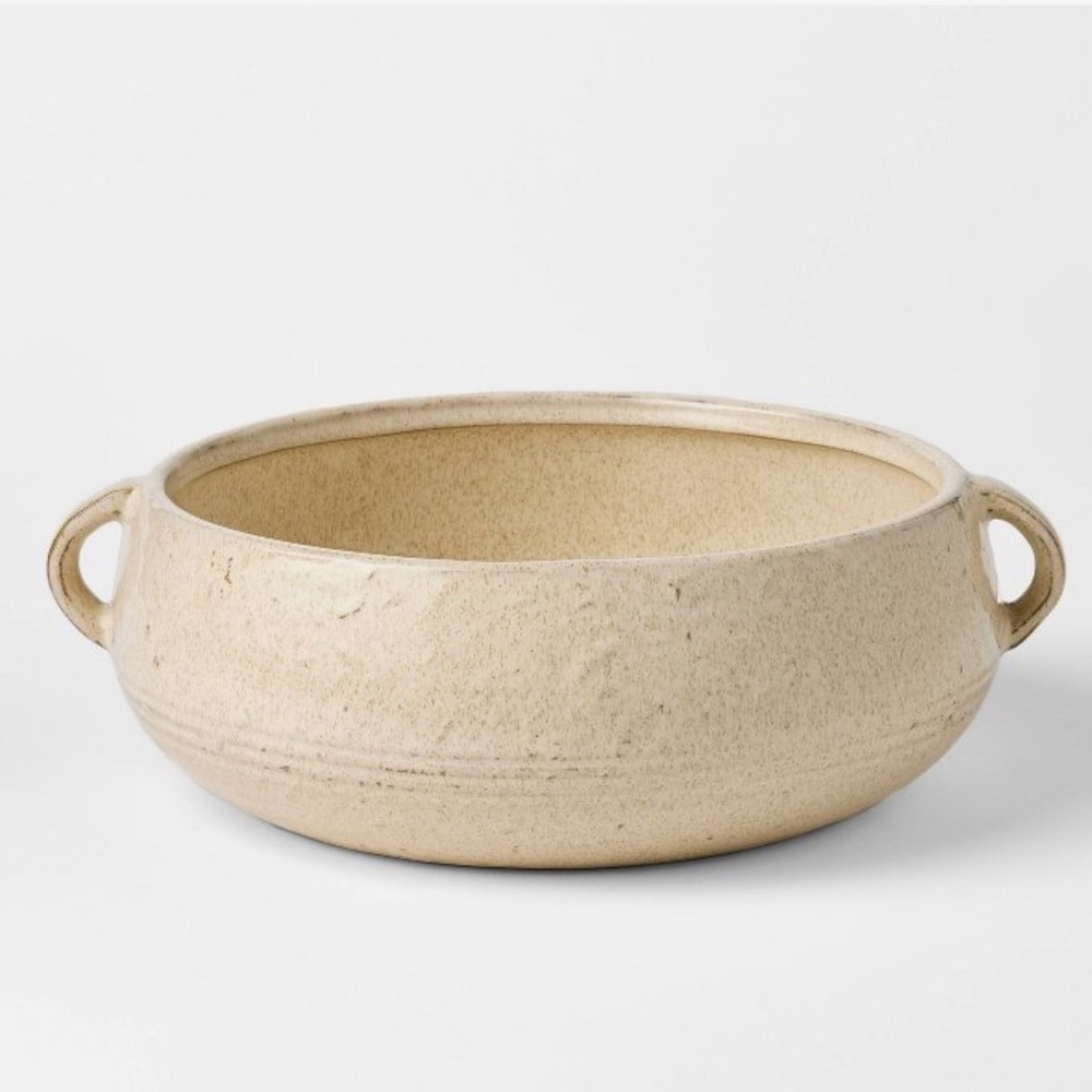 Threshold Large glazed Ceramic Bowl